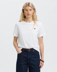 SELECTED ELLA SS EMB BOXY TEE FT