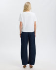 SELECTED ELLA SS EMB BOXY TEE FT