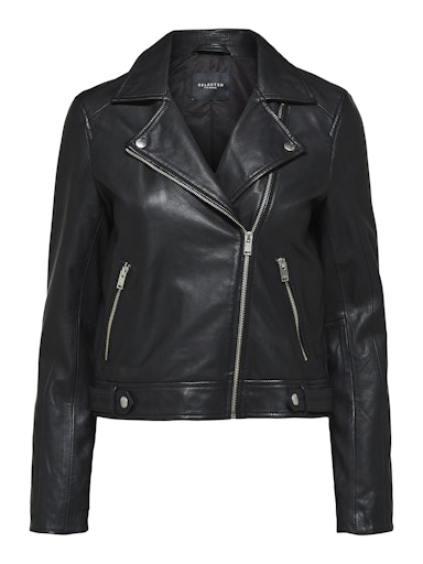 SELECTED KATIE LEATHER JACKET B NOOS