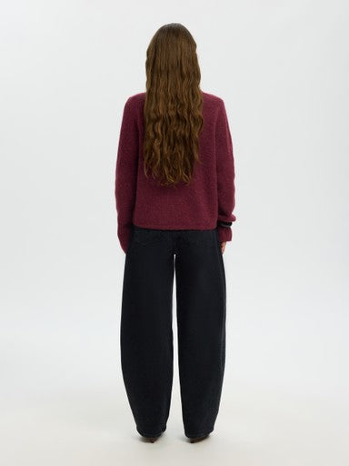 SELECTED LULU NEW LS KNIT CARDIGAN NOOS