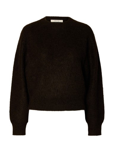 SELECTED MIRA LS KNIT SHORT O-NECK NOOS