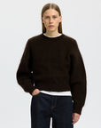 SELECTED MIRA LS KNIT SHORT O-NECK NOOS