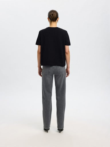 SELECTED ESSENTIAL SS BOXY TEE NOOS