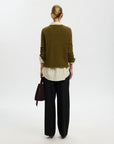 SELECTED LULU NEW LS KNIT O-NECK NOOS
