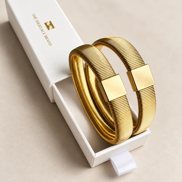 Shirt Sleeve Holder Gold