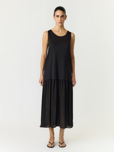 YAS BEANI SS LONG KNIT DRESS S.
