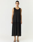 YAS BEANI SS LONG KNIT DRESS S.