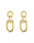 BY JOLIMA ANTIBES LINK EARRING JE257 GOLD