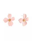 BY JOLIMA LILLY FLOWER EARRING LIGHT PINK