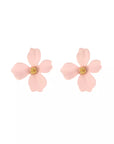 BY JOLIMA LILLY FLOWER EARRING LIGHT PINK