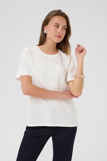 Vit bas t-shirt