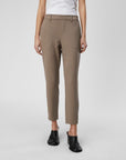 OBJECT BYXA LISA SLIM PANT FOSSIL