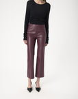 Soaked Kaylee PU Kickflare Pants