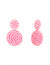 BY JOLIMA SANREMO EARRING PINK